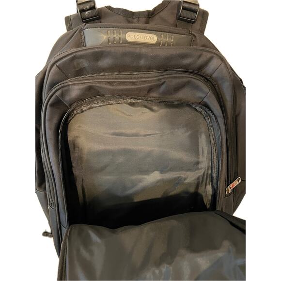 Polo Lovol Padded Charcoal Gray Computer Backpack - Picture 4 of 6